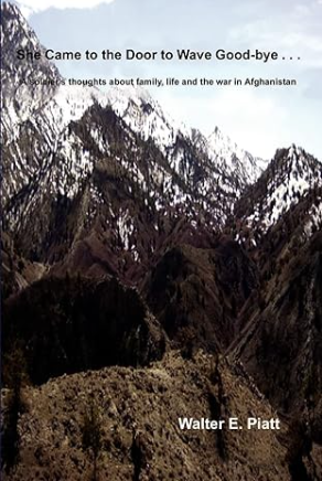 Book cover showing snowcapped mountains.